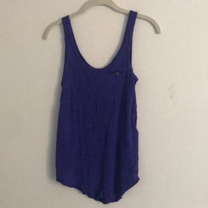 Blue tank top